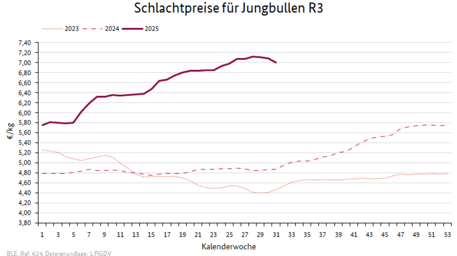 Preisverlauf Schweine E