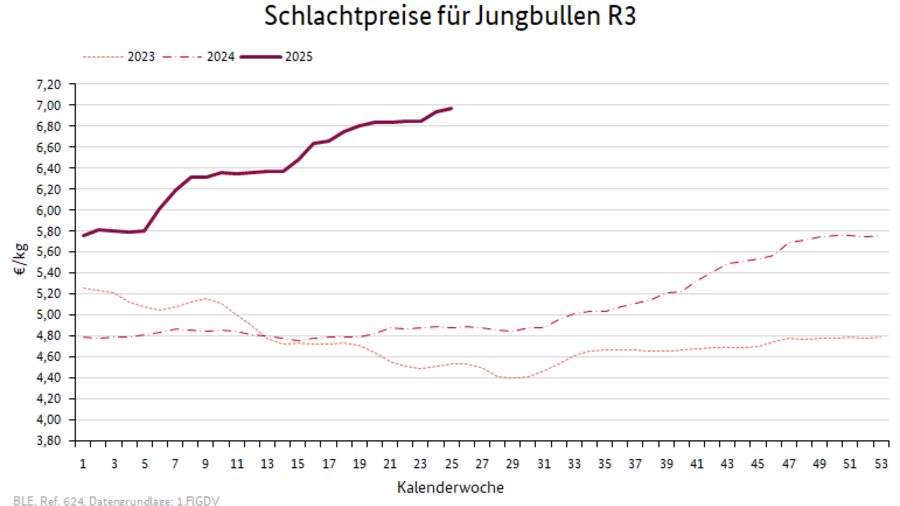 Preisverlauf Schweine E