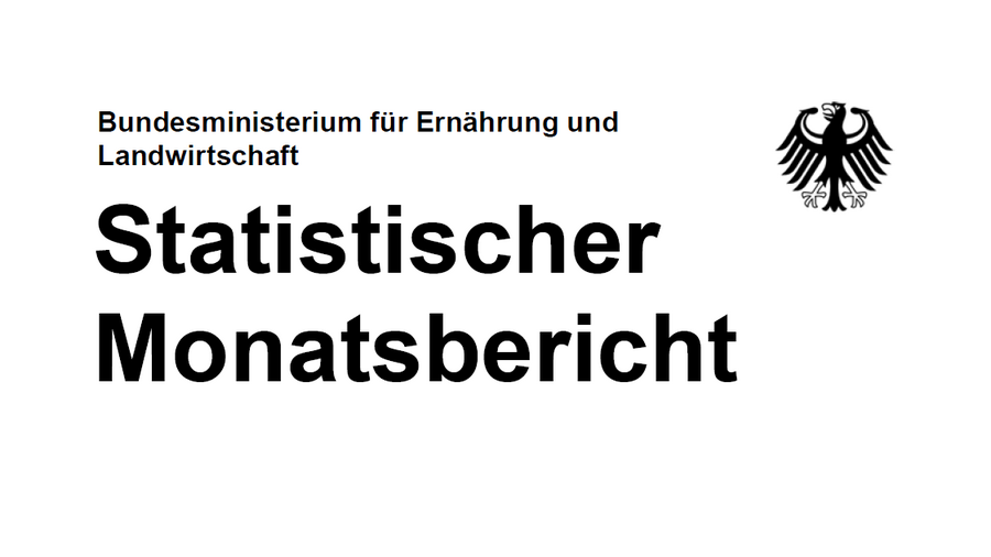 Titelblatt: Statistischer Monatbericht des BMEL, Ausgabe April 2020